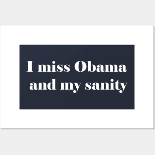 Obama & Sanity Posters and Art